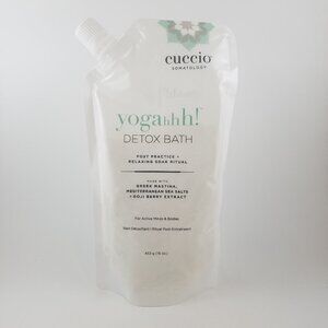 Yogahhh! Detox Bath Cuccio Somatology Post Workout Relaxing Body Soak Vegan 16oz